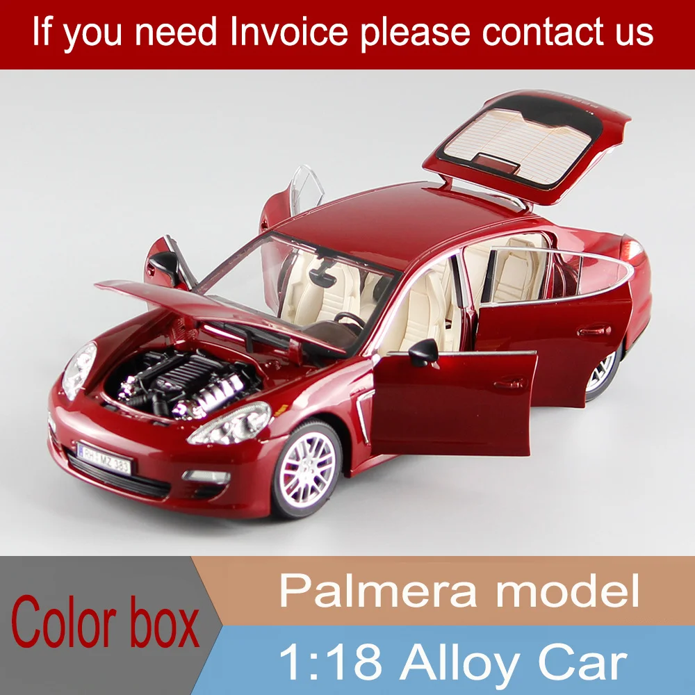 

Collector's Edition Luxury Car Model Palmera 1:18 Alloy Static Model Sports Car Model Color Box Package Toys Kids Boy Gifts