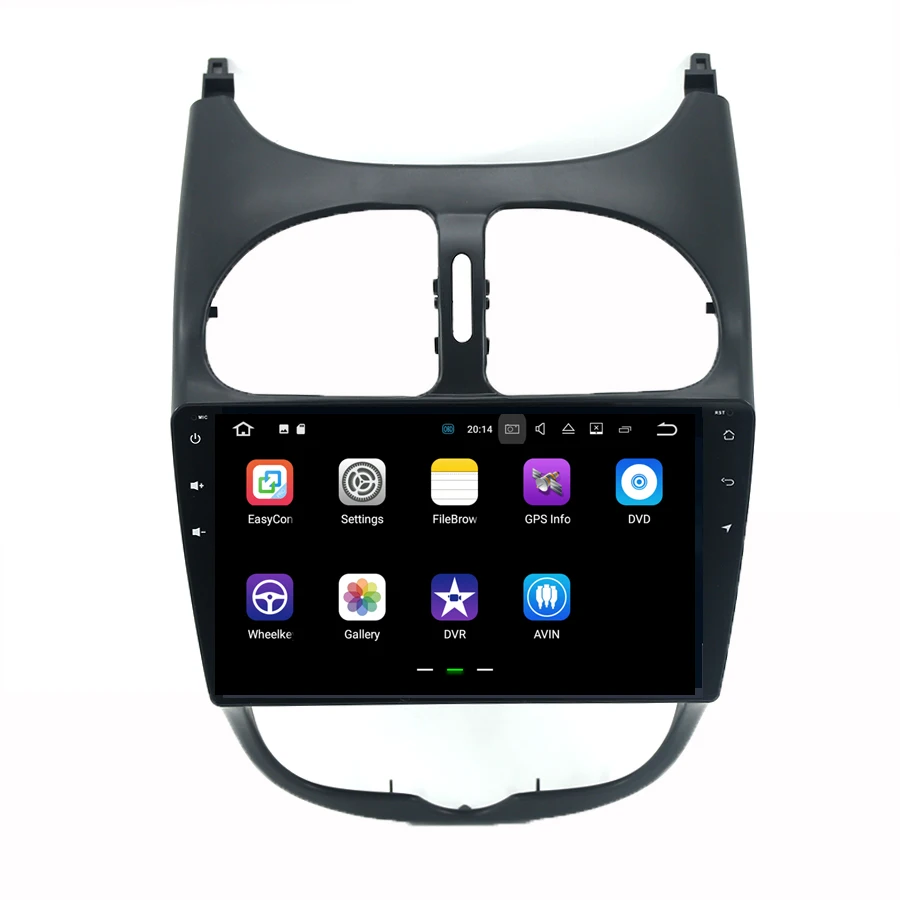 Восьмиядерный 9 'Ǝ ядер Android 0 автомобильный Радио dvd плеер GPS навигация для Peugeot