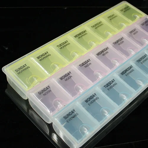

Retails 21 Grid Plastic Transparent Jewelry Case Box Empty Nail Art Divided Plastic Boxes Case Storage High Quality
