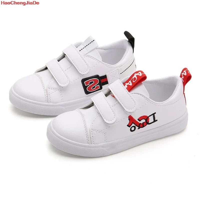 

Children Breathable Shoes Toddler Sports Sneakers Kids Shoes 2019 Boys White Shoes Girls Causal Leather Sneakers