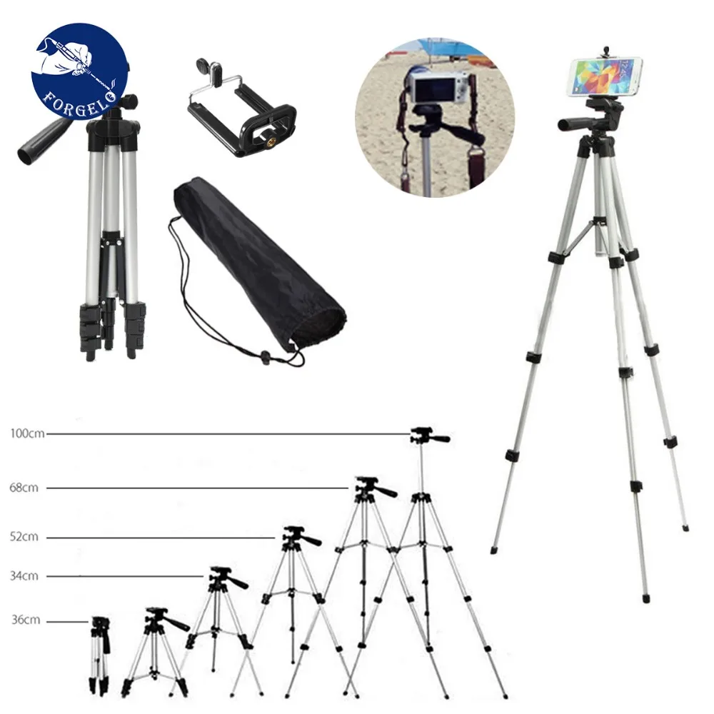 36-100 cm Universal Adjustable Tripod Stand Mount Holder Clip Set For Cell Phone Camera New Arrival 36-100 cm Universal Adjustable Tripod Stand Mount Holder Clip Set For Cell Phone Camera New Arrival
