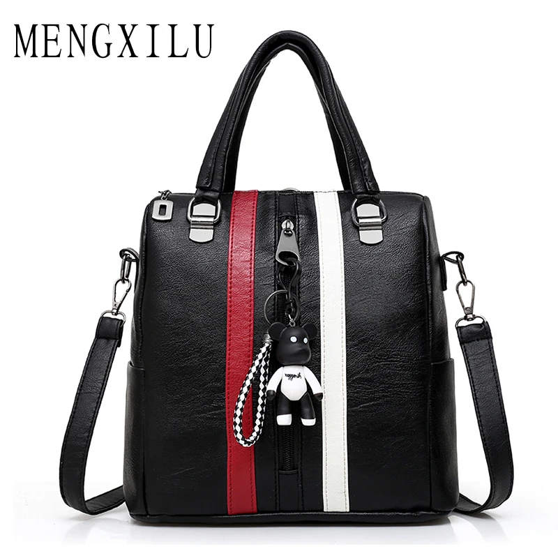

MENGXILU Women Bag New Fashion Women Backpacks Casual Preppy Style Backpack Wild Multifunction ladies backpacks large capacity