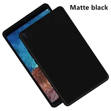 Для Xiaomi mi Pad 4 mi pad 4 Plus Мягкая силиконовая матовая Черная задняя крышка из ТПУ для Xiaomi mi pad 4 8,0 10,1 дюйма защитный чехол
