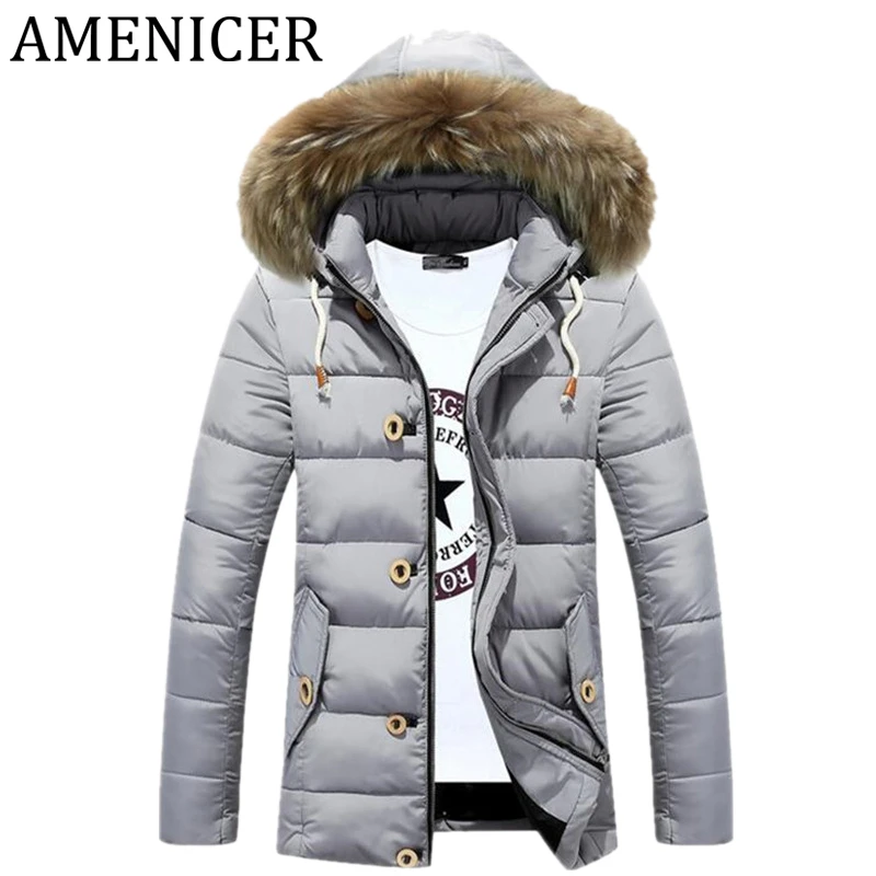Nueva Llegada 2017 Hombres de Casual Parka Espesar Camperas Caliente Slim Fit Hombre de Las Chaquetas Con Capucha De Hombre De Invierno|Parkas| - AliExpress
