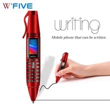 SERVO K07, 0,96 дюймов, миниатюрная ручка для экрана, мини мобильный телефон, две sim-карты, Bluetooth, набор номера, мобильный телефон с фонариком, ручка для записи