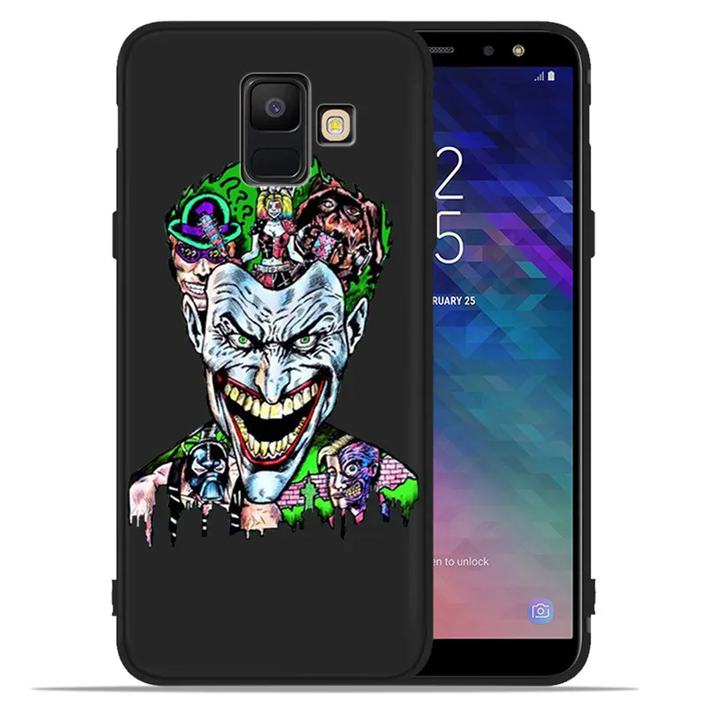 Groot "," Джокер "стежка cat для samsung Galaxy A9 A8 A7 A6 A5 A3 J3 J4 J5 J6 J8 плюс чехол для телефона чехол Coque Etui силиконовый чехол - Цвет: H1407