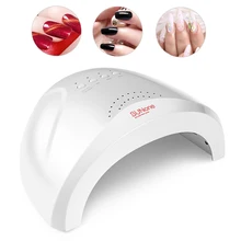 Светодиодный УФ-светильник для сушки ногтей для отверждения гель-лака, художественный инструмент, светильник для ногтей, 5S для ногтей, 30S 60 S, маникюрный аппарат, инструменты для дизайна ногтей