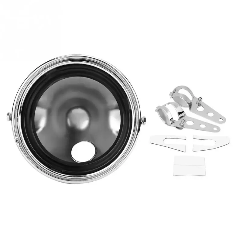 

7 inch Motorcycle Chrome Headlight Housing Bucket Mounting Bracket for Sportster XL883 XL1200