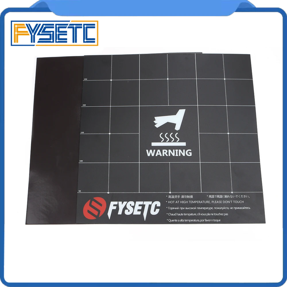 Fles Magnetische Wärme Bett Bauen Oberfläche Plattform 300x300mm 2 in 1 mit 3 M Sichern für Creality CR 10 CR10S S5 Lulzbot Taz6 Kaufen