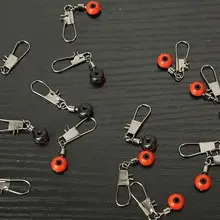 200 шт. углерода Сталь космические бобы полюс плавающее место разъем океан лодка Рыбалка Шпильки поворотный Сафти Булавки приманки-4620112