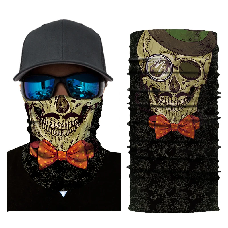 

3D Magic Headband Outdoor Sports Neck Warmer Cycling Bike Bicycle Riding Face Mask Head Scarf Scarves Bandana Turban Pirate Hat