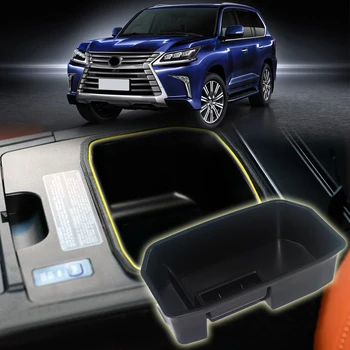

For Lexus LX 2008-2017 Interior Plastic Center Armrest Arm Rest Organizer Box 1PCS