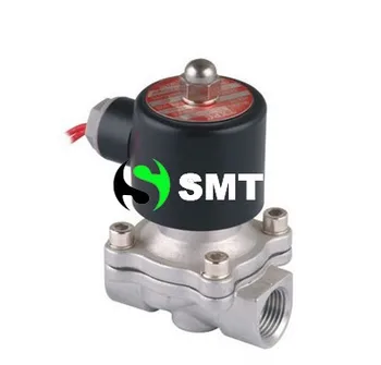 

Free Shipping 1/2" Stainless Steel Electric Solenoid Valve 12VDC Normally Closed FKM 2S160-15