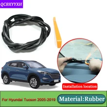Автостайлинг для hyundai Tucson 2005- анти-звуконепроницаемые не пропускающие шума пылезащитные приборные панели автомобиля Лобовое стекло уплотнительные полосы автомобильные аксессуары