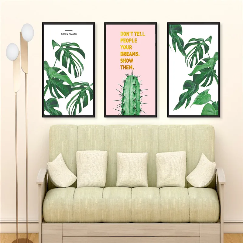 

High-grade brushed metal frame mirror triptych art decorative painting high quality 3 piece set with frame