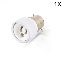 1x лампа база B22 к GU10 адаптер конвертер светодиодный светильник лампа адаптер B22 к GU10 конвертер