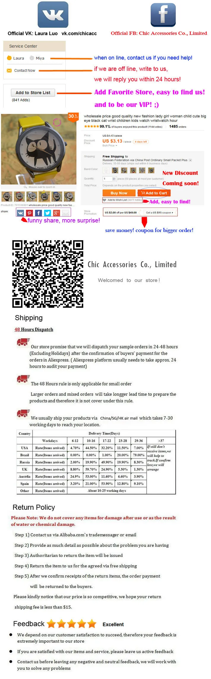 4 watch afterservice