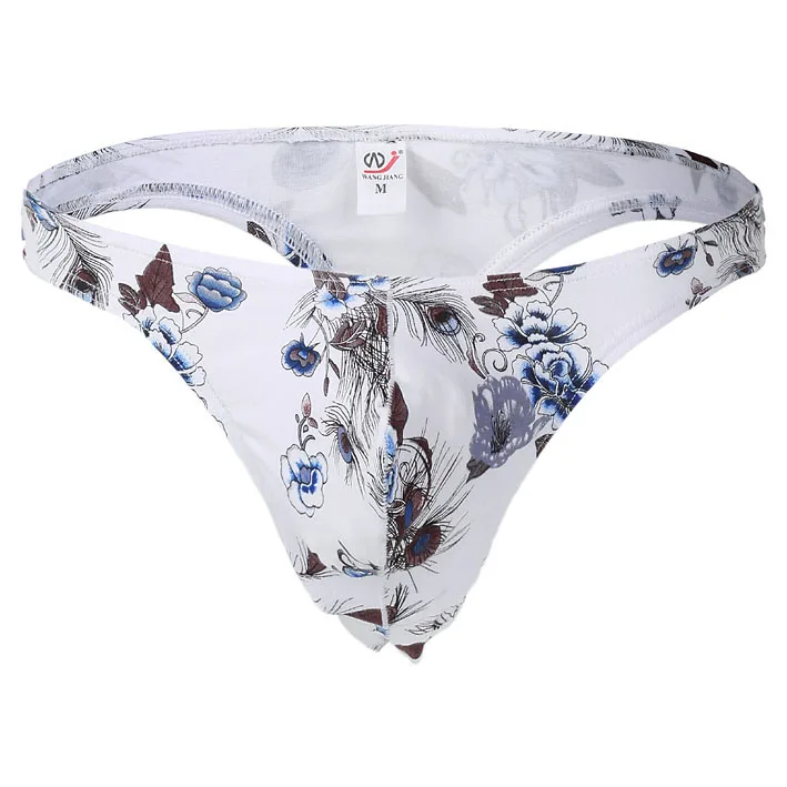 Male Bikini Thong Panties Bikini Men Underwear Mens Sexy Cotton Plaid