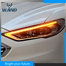 Передняя фара для Ford Mondeo Fusion Светодиодный прожектор дальнего света DRL