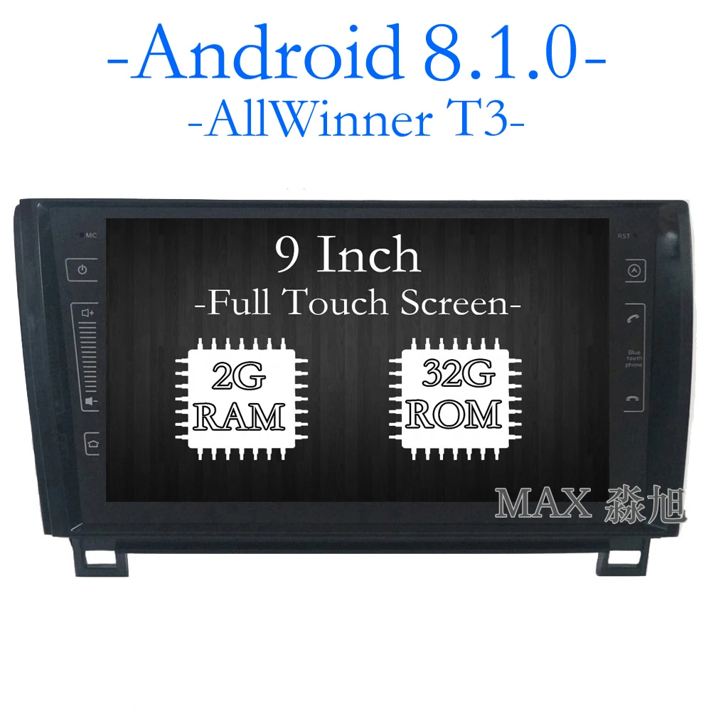 Top MAX 2G+32G Android 8.1.0 Car DVD For Toyota Tundra Sequoia 2007 2008 2009 2010 2011 2012 2013 Car Radio RDS 4G WiFi SWC GPS Map 0 Top MAX 2G+32G Android 8.1.0 Car DVD For Toyota Tundra Sequoia 2007 2008 2009 2010 2011 2012 2013 Car Radio RDS 4G WiFi SWC GPS Map 0