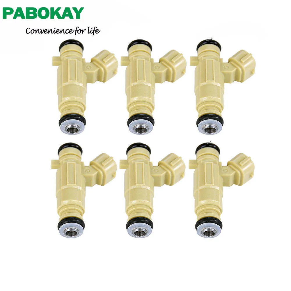 6 pieces x Fuel Injector 4pcs Fits 02 10 Hyundai Elantra Sportage OEM