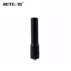 Retevis antena RT20 de doble banda para walkie talkie, antena hembra VHF, UHF, para BAOFENG UV5R, SMA F, Kenwood, C9004A, BF 888S, 1 ud.