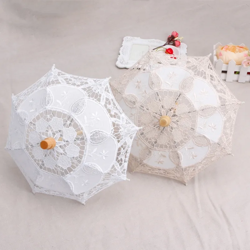 Ylsteed Newborn Photography Props Baby Mini Lace Deco Umbrella Infant Studio Shooting Photo Prop Newborn Photography Accessories