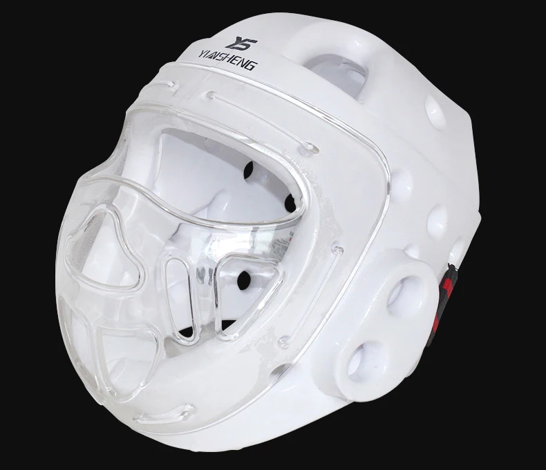 Adult child Taekwondo Helmet Karate Headgear Kickboxing Sanda Head Protection with face mask capacete ITF WTF Training Protector