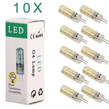

G4 1.5W 24 SMD 3014 LED Silica Cold White Warm White 360 Degree Light Lamp Bulb DC12V corn led bulb