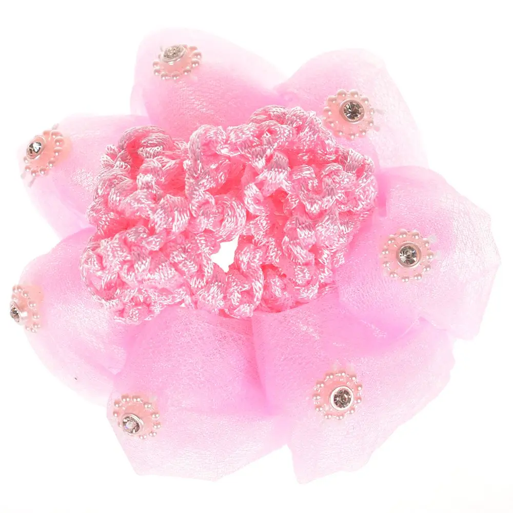 Wholesale 1Pc Hair Net Girls Bun Cover Snood Hair Net Sleep Ballet Dance Skating Crochet Decor 1 Wholesale 1Pc Hair Net Girls Bun Cover Snood Hair Net Sleep Ballet Dance Skating Crochet Decor 2