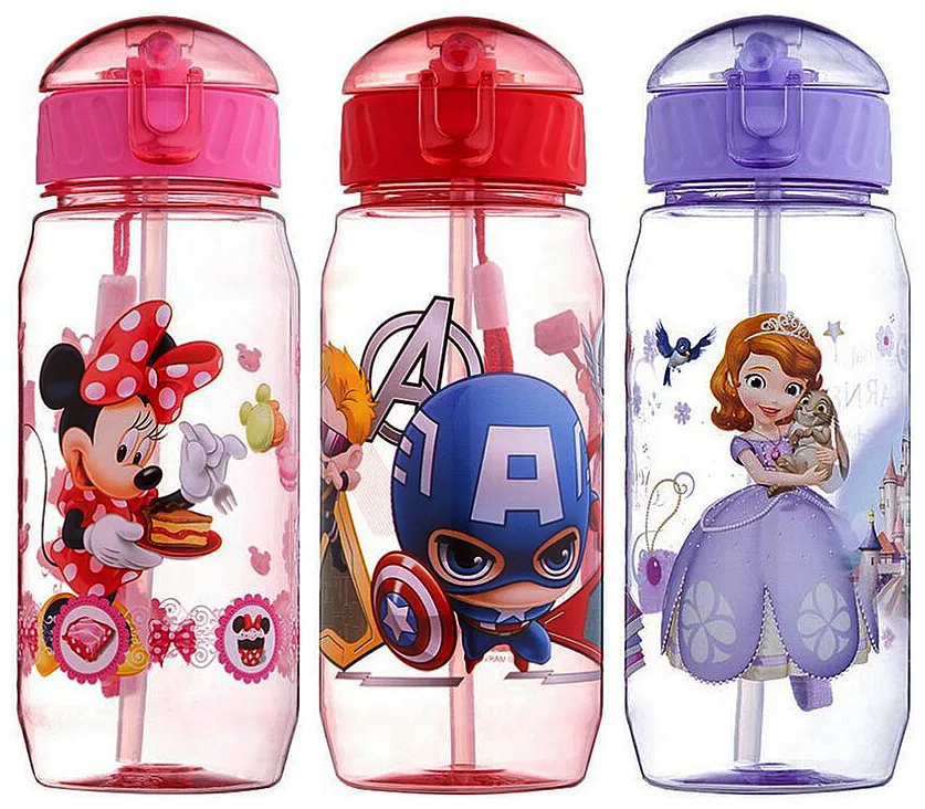 400ml PP Kid Bickiepegs Baby kettle Baby Cartoon Water Bottle Children