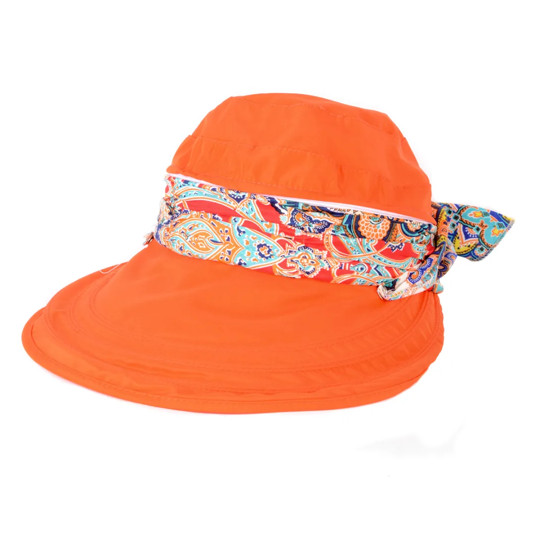 Women Protective Hat Outdoor Sun Cap Neck Face Wide Brim Visor Summer Anti-UV