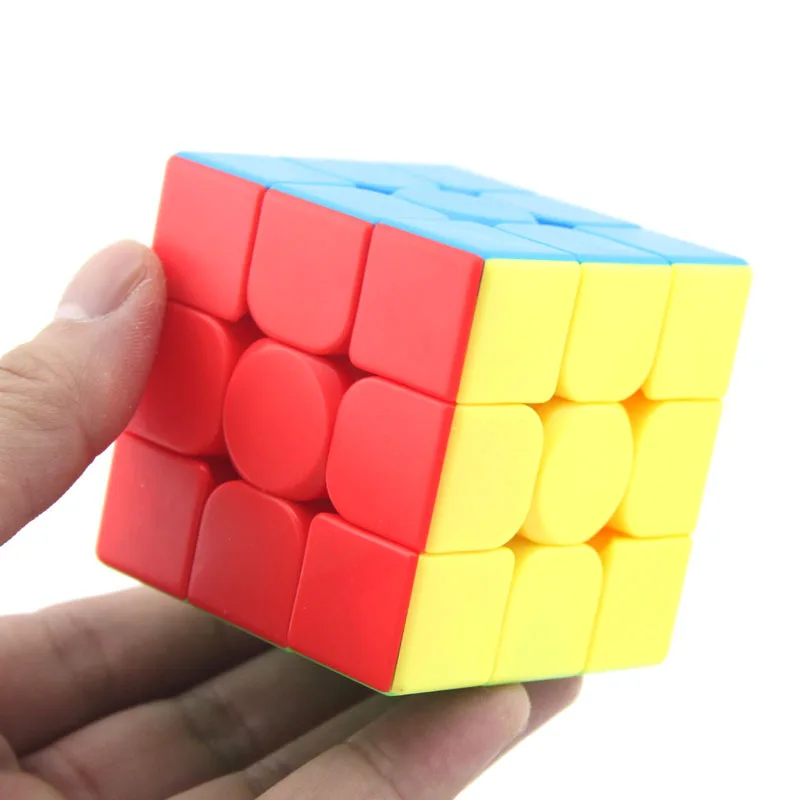 

Professional Cube 3x3x3 5.5CM Speed For Magico Cubes Antistress Puzzle Neo Cubo Magico Sticker For Children Adult Education Toys