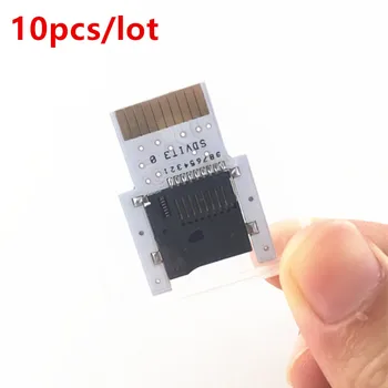 

10 Sets White SD2Vita For PSVita Game Card to Micro SD / TF Card Adapter for PS Vita 1000 2000 PSV1000/2000 SD Memory Card