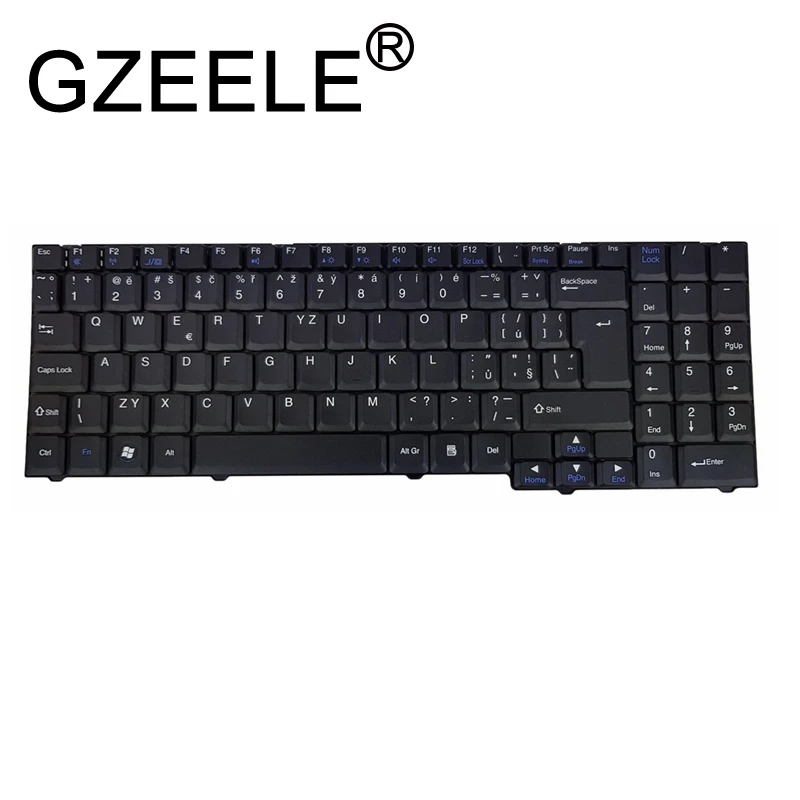 

GZEELE NEW CZECH CZ laptop keyboard for PACKARD BELL MH36 HERA GL HGL1 KEYBOARD BLACK