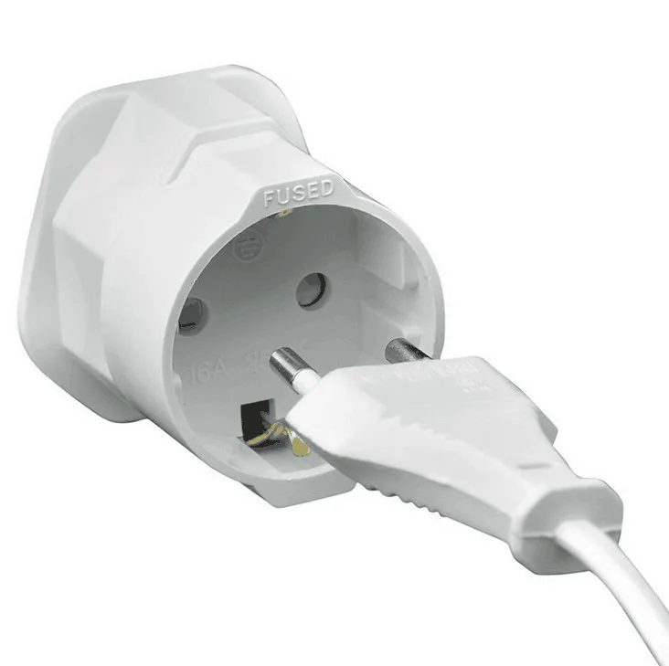 Malta Tourism Conversion Plug And Socket, British Turn To European Socket, Euro Regulation