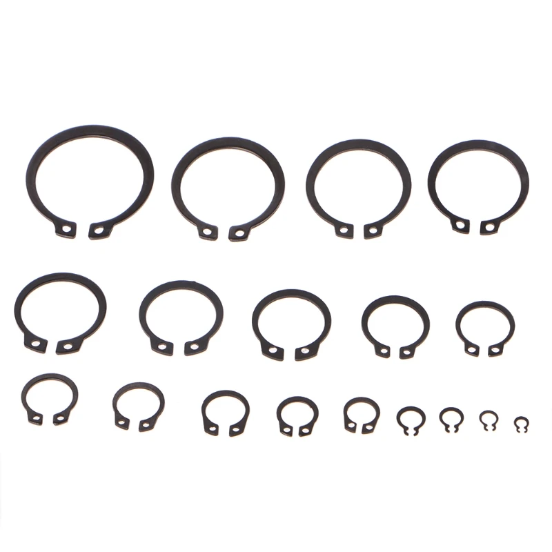 

New High Quality 300 PCS Circlip Set External Retaining Cir Clip Circlips Snap Ring Assortment