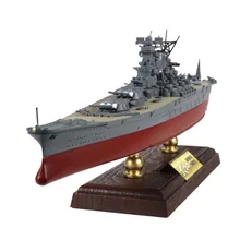 FOV 1/700 Scale Military Model Toys JAPANESE YAMATO Battleship Diecast Metal Warship Model Toy For Collection,Gift wenhsin assembling model warship 1 700 u s a warship navy new york battleship bb34 warship 06711