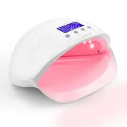 Профессиональный автоматический сенсор светодиодный флуорисцентная ультрафиолетовая лампа 50 Вт Beatuy формы отверждения для УФ гелевое
