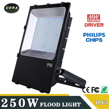 

Slim design hurricane lamp 250w 240wLED Flood Light Waterproof IP65 Floodlight Landscape LED outdoor lighting Lamp free shipping