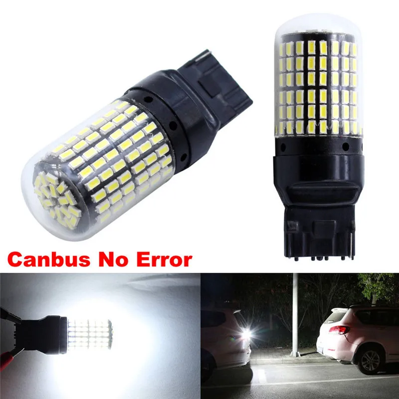 1Pcs High Power 3014 144smd T20 7440 LED Bulbs Low Consumption CanBus