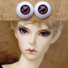 1Pair DIY Acrylic SD BJD Dolls Eyes Accessories High Quality 10MM 12MM 16MM 18MM 20MM Eyeballs For 1/3 1/4 1/6 BJD Doll