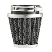 2017 New Universal 35/39/42/44/48/50/52/54/60mm Motorcycle Mushroom Head Air Filter Clamp On Air Filter Cleaner Hot Selling