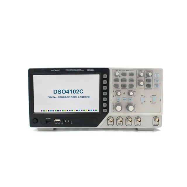 Special Offers Original High Quantity DSO4102C Digital Oscilloscope USB Handheld 100MHz 2 Channels LCD Display Instrument Arbitrary Function