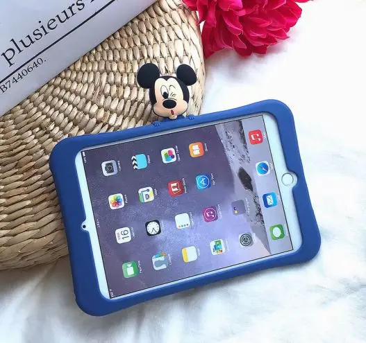 Чехол для мыши для iPad Pro 9,7 10,5 11 чехол для планшета s для iPad 2/3/4 Air 1 2 Mini 1 2 3 4 Мягкий силиконовый чехол-подставка Funda - Цвет: For iPad 5 Air 1
