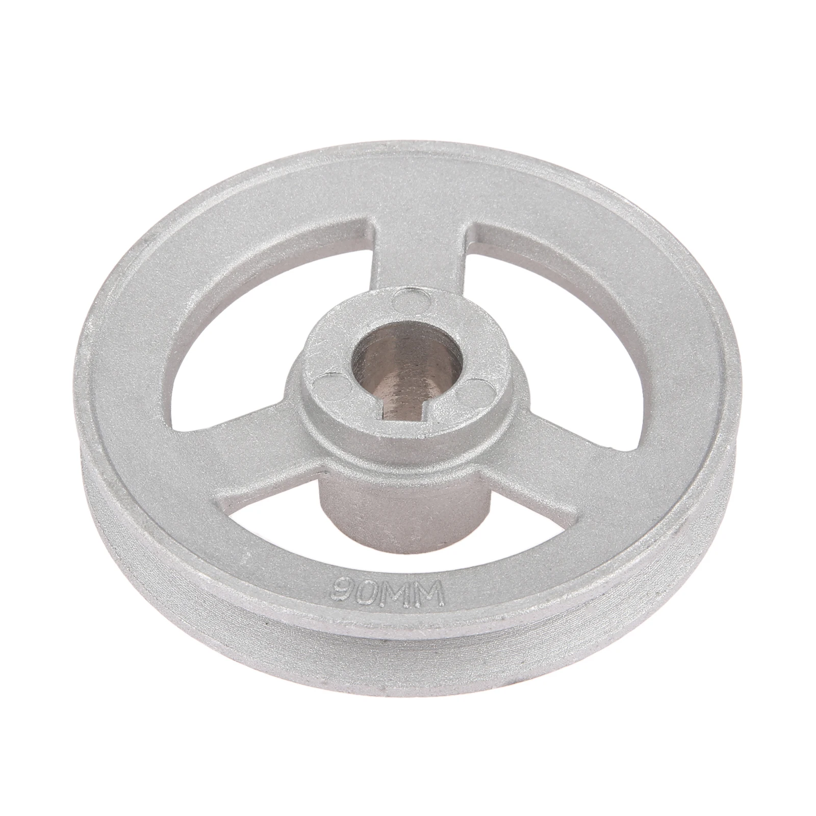 90mm 1Pc Aluminum Industrial Sewing Machine Timming Transfer Wheel Pulley Belt Motor Clutch Slow Speed Reducing Multi Size 45mm-120mm - Цвет: 90mm