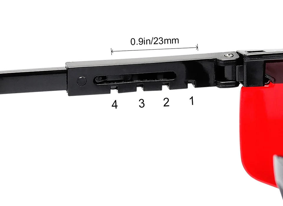 Hueper лазер для красные очки уровень инструмент защита afsety улучшенные очки лазерные очки красный для лазерного уровня