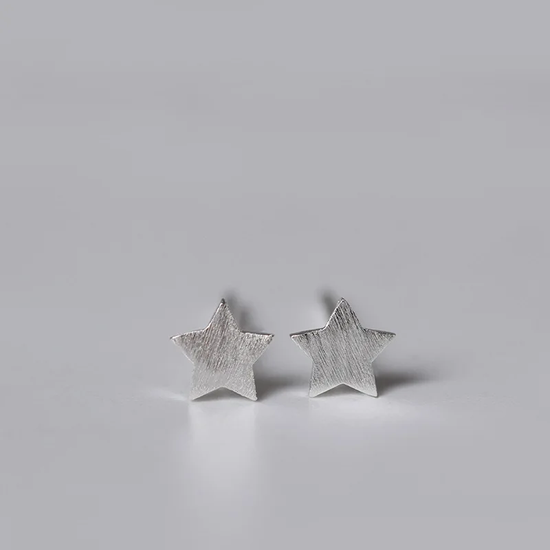 LouLeur Стерлинговое Серебро 925 пробы, геометрические серьги-гвоздики в форме сердца, серебряные квадратные серьги в форме цветка сливы, треугольные круглые серьги для женщин, подарок - Цвет камня: B earrings