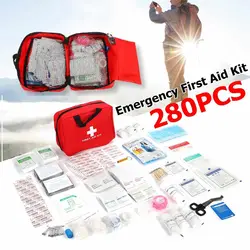 Горячая продажа 34 категории 280 шт Аварийная сумка для выживания мини аптечка спортивные дорожные наборы для дома для кемпинга медицинские
