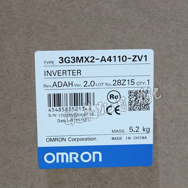 Преобразователь OMRON 3G3MX2-A4110-ZV1 380 В/11KW